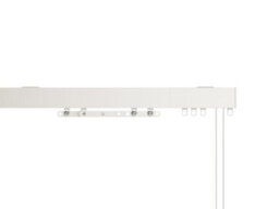 Curtains At Homes Aluminium Bendable Contour Corded Curtain Track Set With Overlap Arms - 250Cm - thumbnail 2