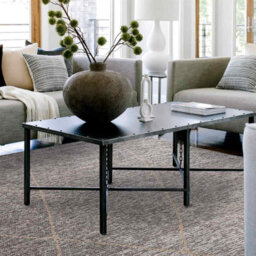 Silver Geometric Modern Rug Easy To Clean Living Room And Bedroom-160Cm X 230Cm - thumbnail 5