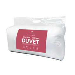 Lancashire Textiles Super King Size Duvet 290 X 235 Cm Hollowfibre Filling Polycotton Duvets 13.5 Tog Winter Duvet - thumbnail 4