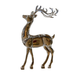 Marco Paul Standing Reindeer Christmas Decoration - thumbnail 3