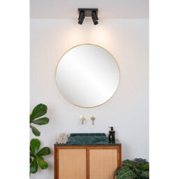Lucide Taylor Modern Ceiling Spotlight Bathroom - Led Dim To Warm - Gu10 - 4X5W 2200K/3000K - Ip44 - Black - thumbnail 4