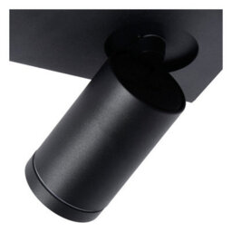 Lucide Taylor Modern Ceiling Spotlight Bathroom - Led Dim To Warm - Gu10 - 4X5W 2200K/3000K - Ip44 - Black - thumbnail 8
