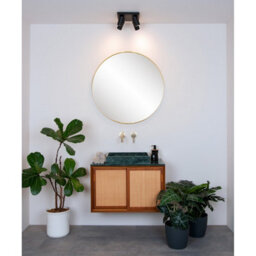 Lucide Taylor Modern Ceiling Spotlight Bathroom - Led Dim To Warm - Gu10 - 4X5W 2200K/3000K - Ip44 - Black - thumbnail 5