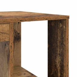 Berkfield Brown Writing Desk Old Wood Solid Reclaimed Wood Standard - thumbnail 7