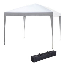 Outsunny 3 X 3M Garden Pop Up Gazebo Marquee Party Tent Wedding Canopy White - thumbnail 2