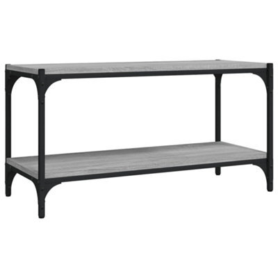 Berkfield Industrial Tv Cabinet Grey Sonoma 80X33X41 Cm Engineered Wood And Steel - image 1