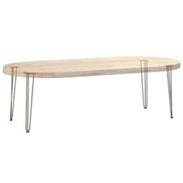 Berkfield Hairpin Legs For Console Tables For Console Table 4 Pcs Natural Steel 72 Cm Solid Steel - thumbnail 8