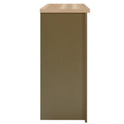 Chest Of Drawers Olive Green Birlea Highgate 4 Drawer & Oak Farmhouse Shabby Chic - thumbnail 7