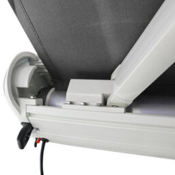 Sundaze Full Cassette Electric Remote Controlled Retractable Awning Garden Patio Canopy Shade Sail 3X2.5M Grey - thumbnail 5