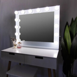 Jack Stonehouse Marilyn Hollywood Vanity Mirror With Led Lights Bulbs Makeup Beauty - thumbnail 2