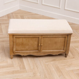 Voyage Maison Voyage Rosalie Wooden Bench, Oak, 49 X 90 X 40Cm - thumbnail 1