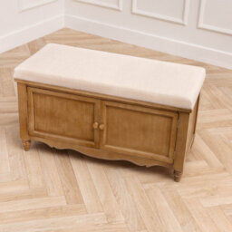 Voyage Maison Voyage Rosalie Wooden Bench, Oak, 49 X 90 X 40Cm - thumbnail 2