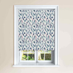 Lister Cartwright Charvak Watercolour Design Blackout Roller Blinds Easy Fit Child Safety Included (Ocean, 120 X140 Cm) - thumbnail 1