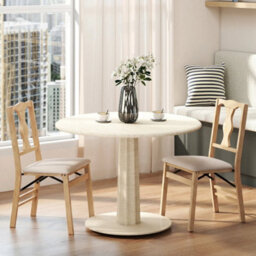 2 Pack Folding Dining Chairs Space Saving Upholstered Kitchen Chair - thumbnail 4