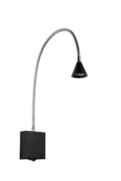 Lucide Buddy Modern Bedside Lamp - Led - 1X4W 4000K - Black - thumbnail 3