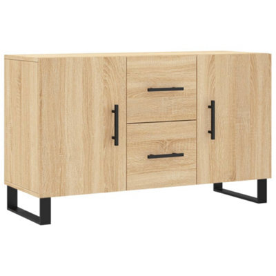 Berkfield Modern Sideboard Sonoma Oak 100X36X60 Cm Engineered Wood - image 1