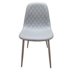 Kosy Koala Grey Glass Dining Table Set With 4 Grey Faux Leather Chairs Kitchen Dining Room Furniture - thumbnail 5