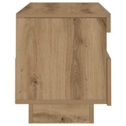 Berkfield Tv Cabinet With Led Lights Artisian Oak 100X35X40 Cm Engineered Wood - thumbnail 8