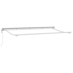 Berkfield Awning With Blind Manual Cream 350 X 200 X 120 Cm Fabric, Metal - thumbnail 6