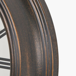 Pacific Lifestyle Antique Bronze Effect Indoor Outdoor Wall Clock - thumbnail 5