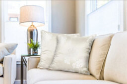 English Garden Cushion Cover In Cream - thumbnail 2