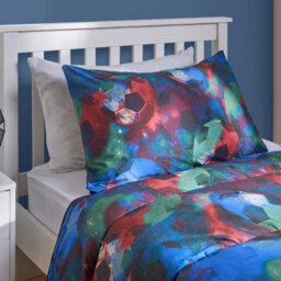 OHS Football Coverless 10.5 Tog Duvet Pillowcase Quilted Set Single Bed Cover - thumbnail 3