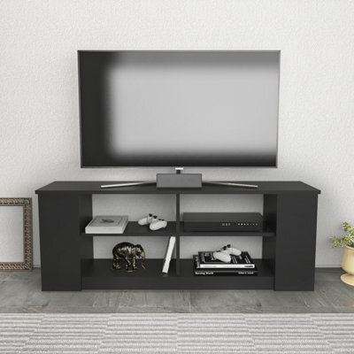 Decorotika Space Tv Stand Tv Unit For Tvs Up To 55 Inch Anthracite - image 1