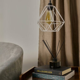 Valuelights Diablo White Ceiling Shade And Bulb (D)21Cm - thumbnail 2