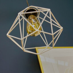 Valuelights Diablo White Ceiling Shade And Bulb (D)21Cm - thumbnail 5