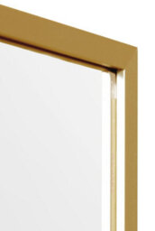 Mirroroutlet The Artus Gold Aluminium Edged Wall Mirror 70Cm X 50Cm - thumbnail 4