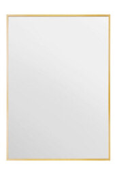 Mirroroutlet The Artus Gold Aluminium Edged Wall Mirror 70Cm X 50Cm - thumbnail 1