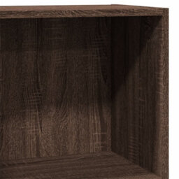 Berkfield Versatile Bookcase Brown Oak 40X24X76 Cm Engineered Wood - thumbnail 7