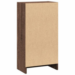 Berkfield Versatile Bookcase Brown Oak 40X24X76 Cm Engineered Wood - thumbnail 6