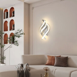 Pheashine Silver Led Aluminum Wall Lamp Neutral Light - thumbnail 6