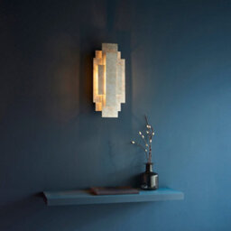 2 Pack Antique Silver Leaf Panel Wall Light - Twin G9 Led - Decorative Sconce - thumbnail 4