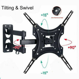 Swivel Tilt Tv Wall Bracket For 17-55 Inch Lcd Led - thumbnail 2