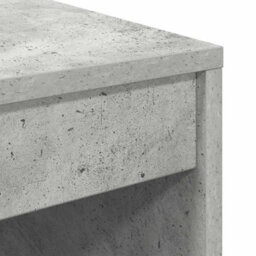 Berkfield Modern Writing Desk Concrete Grey Mdf With Concrete Look 70 X 50 X 76 Cm - thumbnail 8