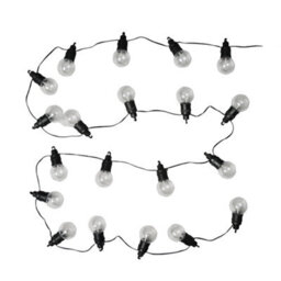 Valuelights 3 Pack Ip44 Rated Integrated Warm White Led Festoon Clear Globe Lights Warm White - thumbnail 1