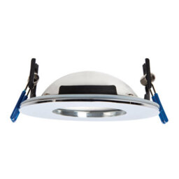 Anson Lighting Atomicplus Fire Rated Integrated Led 1 Light Bathroom Recessed Light Chrome Plate Ip65 - thumbnail 3