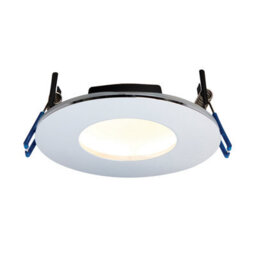 Anson Lighting Atomicplus Fire Rated Integrated Led 1 Light Bathroom Recessed Light Chrome Plate Ip65 - thumbnail 1
