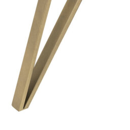Beliani Dining Table Molden Marble/ Gold 150 Cm 80 Cm - thumbnail 6