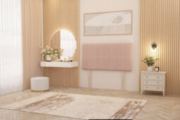 Somnior Beds Somnior Austin Divan Bed Set With Midnight Pocket Sprung Mattress And Headboard Pink Plush - thumbnail 5
