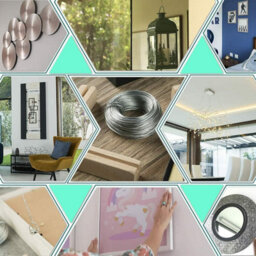 Sisi UK Picture Hanging Wire Photo Frame Hanging Heavy Duty Stainless Steel Mirror Wire For Hanging Picture Frames Mirrors Art Works 3Mtr - thumbnail 3