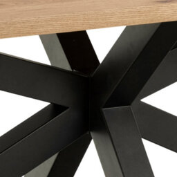 Furniture To Go Heaven Dining Table In Wild Oak Veneer (L) 220Cm Seats Up To 6 - thumbnail 7