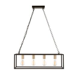 Harbour Studio York 4 Lamp Pendant Ceiling Light - thumbnail 3