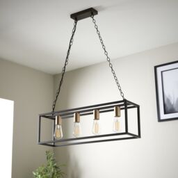 Harbour Studio York 4 Lamp Pendant Ceiling Light - thumbnail 6