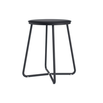 Cosmic Multi Functional Stool, Small Side Table, Black, Award-Winning Design, Geyser Collection - image 1
