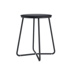 Cosmic Multi Functional Stool, Small Side Table,  Black, Award-Winning Design, Geyser Collection
