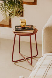 Cosmic Multi Functional Stool, Small Side Table,  Black, Award-Winning Design, Geyser Collection - thumbnail 4