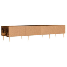 Berkfield Tv Cabinet Smoked Oak 150X36X30 Cm Engineered Wood - thumbnail 8